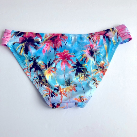 NEW ARIZONA Bikini Swim Bottom Small Blue Women’s NWOT - Picture 2 of 13